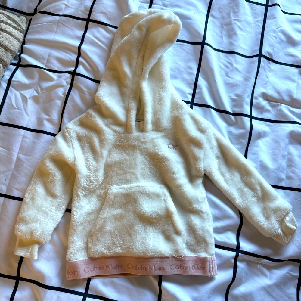 Calvin Klein Kids Off-White Hoodie